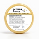 ECZEMA HONEY Gentle Oatmeal und Lavender Seife - Natürliche Eczema Körperwäsche - Tägliche sanfte Seife für trockene, juckende, empfindliche und unreitable Haut (3.3 Oz)