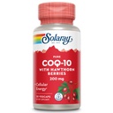 SOLARAY Pure CoQ-10 200 mg de Cœur en santé et soutien à l'énergie cellulaire