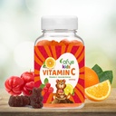 Kinder Vitamin C - Immunsystem Booster Gummis mit Bear Shaped - Immunsystem unterstützen Vitamine Ergänzung für Erwachsene & Kinder - Vitamin C & Acerola Extrakt, 60 Zähler (Pack von 1)