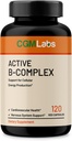 Vitamin B Complex - Active B1, B2, B3, B6, B12, Thiamine, Riboflavin, Niacin, Folate, Biotin, Pantothenic Acid, Inositol by CGM Labs