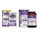 Garten des Lebens Dr. Formulierte Probiotika Mood + Acidophilus Probiotic Supplement & Zink Supplements 30mg hohe Potenz Roh Zink und Vitamin C Multimineral Supplement