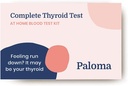 Komplette at-Home Schilddrüsentest | Genaue und umfassende | TSH, kostenlose T3, kostenlose T4, TPO Antibodies | Painless Finger Prick | Schnell und einfach | von Hypothyroidism Expert Doctors