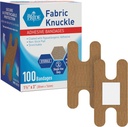 MED PRIDE 100 Sterile Stoff Fingertip, Finger und Knuckle Bandagen – Latex und Gummi frei Allergisch, 1,5in X 3in