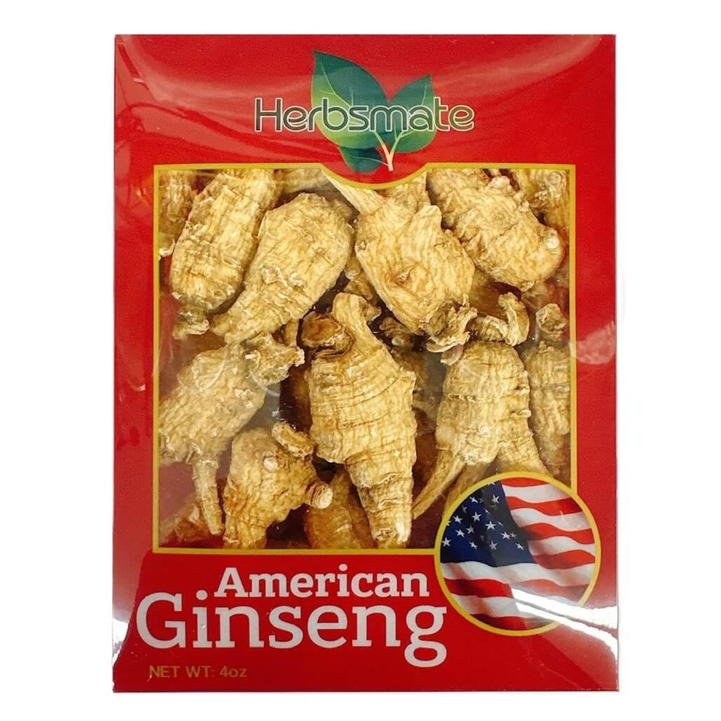Handgewählte amerikanische Ginseng mittlere Runde Größe (4 Oz. Box)