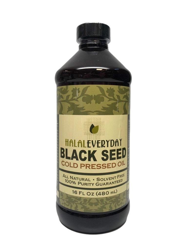 Pure Black Seed Oil - 16 OZ - 100% rein und kalt gepresst Schwarz Seed - Non-GMO und Vegan - Nigella Sativa