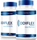 NutraRize (2 Pack) Odiflex Capsules, Premium-Ear Health Formula, All-Natural Supplement zum Schutz der inneren Ohr, offizielle Hörgerät Pillen, Odi Flex Bewertungen (120 Kapseln)