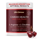Life's Fortune 5000mg L- Arginin Ergänzungspulver & 1000mg L-Citrulline, Hochpotenz Nitric Oxid Gesundheit Booster, Endurance, Workout Performance, Natürliche Kirsche Flavor (20 Servierungen)