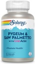 Solaray Pygeum und Saw Palmetto mit Cranactin Supplement, 90 Graf