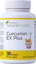 Kurkuma-Ergänzung, Curcumin EX Plus mit Grapeseed Extrakt, Resveratrol & Red Wine Polyphenole für Joint Health & Heart Health, Curcuminoids Complex 500mg Kapseln