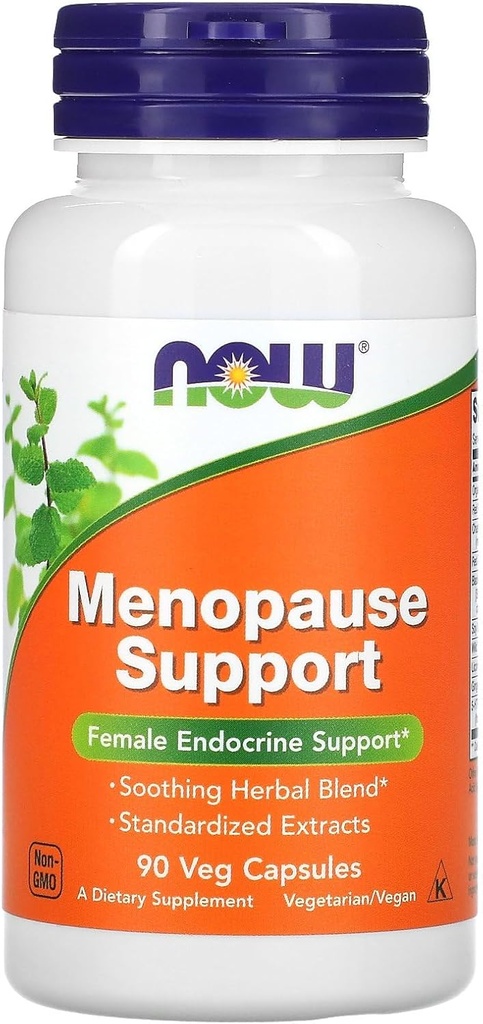 Jetzt Lebensmittel - Menopause Support 90 Veg Mützen