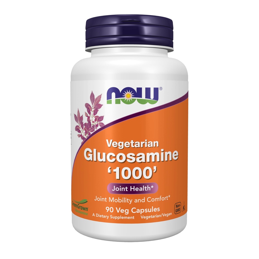 JETZT Nahrungsergänzungsmittel, Glucosamin '1000' (GreenGrown® Glucosamin), Vegetarisch, 90 Veg Kapseln