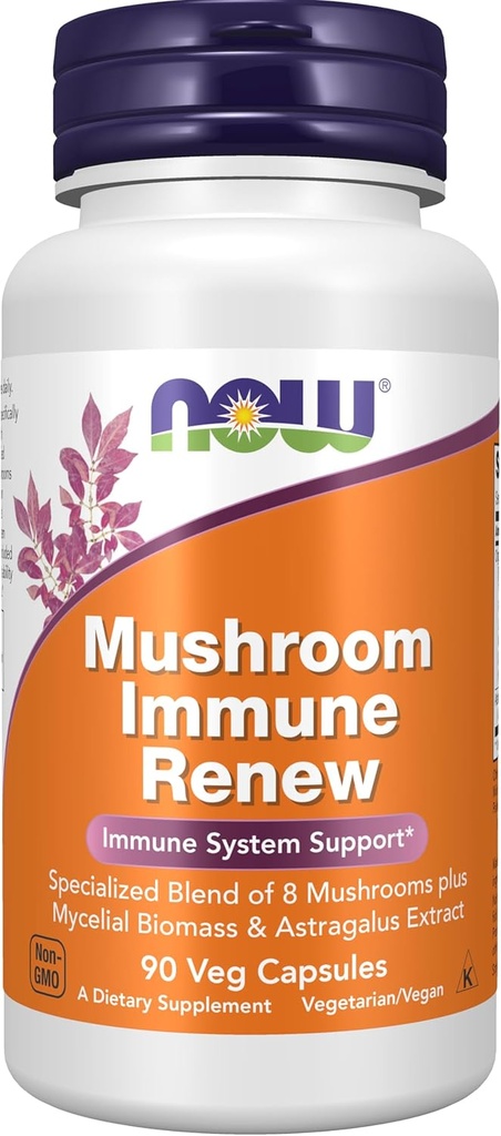 JETZT Nahrungsergänzungsmittel, ImmunrenewTM mit Astragalus Wurzelextrakt, Immunsystemunterstützung*, 90 Veg Kapseln