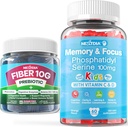Sugar Free Phosphatidylserine Gummi für Kinder + Fiber Gummies für Erwachsene
