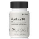Shaklee - Optiflora® DI Probiotic -10 milliards d'UFC - 4 souches bactériennes - Bifidobacterium lactis HN019TM - Soutient l'équilibre et la régularité intestinal de la flore - Sans gluten, sans soja et sans lait - 30 capsules