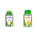 Vitafusion Melatonine 140ct Puissance C Gommies Vitamine C 150ct Immune Soutien Arôme Orange
