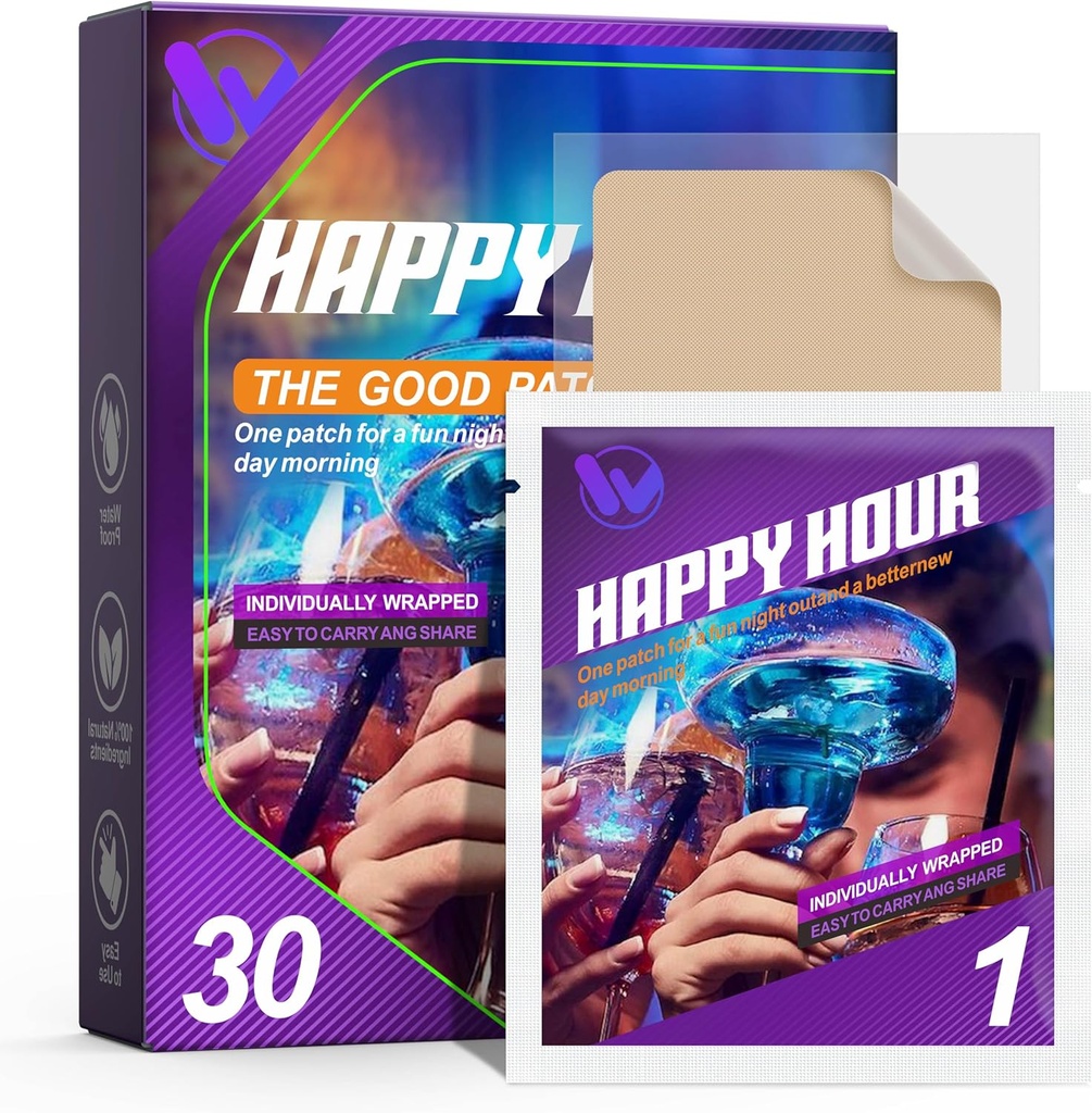 Individuellement emballé 30 Pack-Use avant de boire, vous vous réveillerez rafraîchi dans le matin