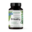 EMERALD LABS B-Healthy - Vegan Vitamin B Complex - Inklusive methylierter Folsäure & Full Spectrum B Vitamine - Unterstützt Immun-, Gehirn- und Herzgesundheit* - 120 pflanzliche Kapseln