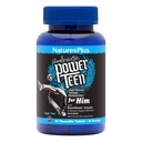NaturesPlus Power Teen for Him - 60 Chewable Tablets, Wild Berry - High-Potency Teenage Multivitamin - Sugar Free, Vegetarian, Gluten Free - 30 Servings
