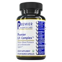 Premier Research Labs Premier BP Complex - Herzgesundheitsergänzungsmittel, BP Formel, Knoblauch Allicin Ergänzung, natürliche Kräuter BP Unterstützung Pillen mit Reishi & Cayenne Pfeffer - 60 vegetarische Kapseln