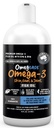 Omegease Fischöl für Hunde & Katzen - Feinste für Haustiere Omega 3 für Katzen & Hunde - Ergänzung für Haut & Coat, Juckreiz, Shedding, Joints & Immune Health - 100% reines Omega Fish Oil mit EPA & DHA (16 oz)