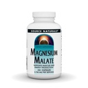 Source Naturals Malate de magnésium, soutient la production de muscles et d'énergie*, 3750 MG - 200 capsules