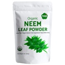 Iyasa Holistics Organic Neem Powder Ayurveda Kräuter und Superfood, unterstützt Blut und Leberreinigung, fördert gesundes Haar und klare Haut, wiederverschließbare Tasche von 16 oz/ 453g