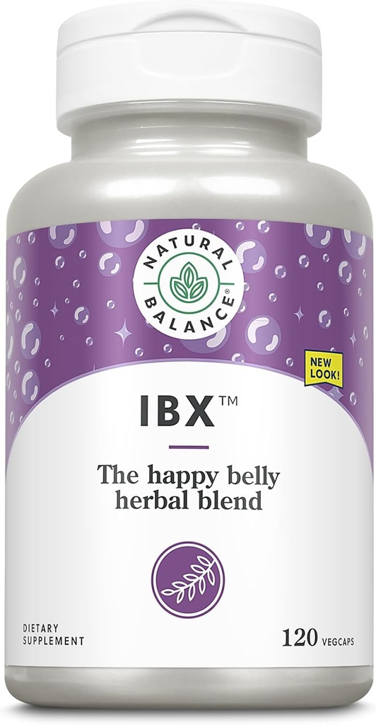 Natürliche Balance IBX beruhigende Bowel Formel | Unterstützt Verdauungsgesundheit | 120 Veggie Caps
