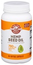 Manitoba Ernte Hanf Samen Öl Softgels, 2,475mg pflanzlichen Omegas 3,6 & 9 pro Portion einschließlich GLA, Fischöl Alternative, 60 Count (Pack von 1) Verpackung Mai Vary