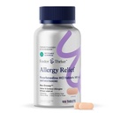 Foster & Thrive Fexofenadine HCl Non Drowsy Allergy Relief für Hay Fever, Pollen, Itchy Eyes und Saisonale Allergien, effektive Unterstützung für Kinder und Erwachsene, 180 mg, 100 Tabletten