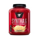 BSN SYNTHA-6 Poudre de protéines de lactosérum, caséine micellaire, poudre de protéines de lait, crème glacée de vanille, 5 livres, 48 portions (paquet de 1) - Paquet mai Varier