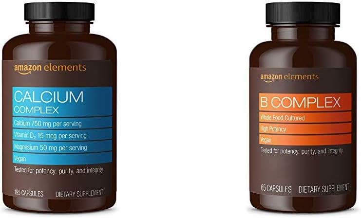 Complexe de calcium avec vitamine D et complexe d'éléments B