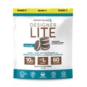 Designer Wellness, Designer Lite, Low Calorie Natural Protein, Prebiotic Fiber, Key Vitamins & Minerals, Schokolade Cookies & Cream, 25.6 Unzen