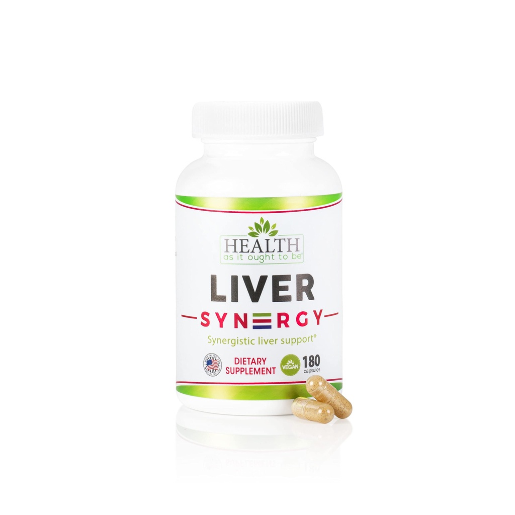 Gesundheit als es Ought zu lebender Syn3rgy-Ergänzung | Physician Formulierte Kapseln mit Milchdistel, schwarzer Seed, Korean Ginseng | 180 Kapseln