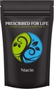 Verschrieben für Leben Niacin Pulver | Vitamin B3 für Hautgesundheit und Verdauungsunterstützung | Vegan, Glutenfrei, Non GMO | Nicotinic Acid Powder (5 kg / 11 lb)