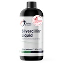 Designs für die Gesundheit - Silvercillin Liquid, 15ppm Nicht-giftige Form von Silber - Nicht-GMO GI + Immune Support Supplement (95 Portionen / 16oz)