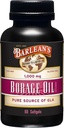 Barlean's Borage Oil Supplements, kalt gepresst reine Borage Seed Oil Supplement Softgels für Männer und Frauen, 1000 mg GLA Fettsäuren, 60 Zähler