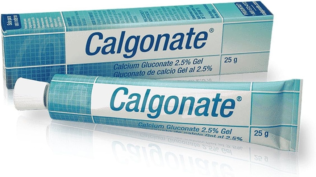 2,5% Calcium Gluconate Fluorsäure Neutralisierendes Gel 25G Tube - 1 Pack