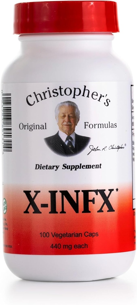 Christopher's Original Formeln X-INFX Formel, Natürliche Immununterstützung, 100 Caps