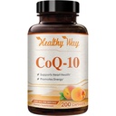 Coenzym Q10 200mg CoQ10 Supplement -Once Daily CoQ10 200mg Powder Capsules for Heart Health, Antioxidant & Energy Support -Non-GMO, schnelle Absorption Ubichinon Q10 Coenzym (Single)