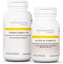 Integrative Therapie Bundle mit aktivem B-Komplex, 60 Kapseln & Theracurmin HP, 120 Kapseln - Active B-Complex zur Unterstützung von Energiemetabolismus* - Theracurmin Das ist 27x Mehr Bioverfügbar*