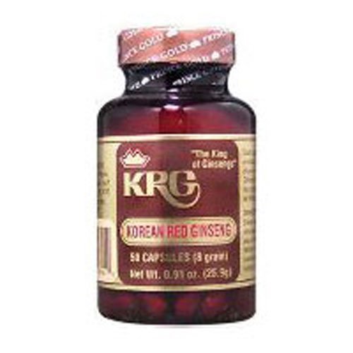 Prince de la Paix Ginseng Rouge Coréen Capsules, 50 Comte