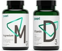 Puori Vitamin D3 und Magnesium Zink Ergänzung Bundle für gesunde Muskelfunktion, Knochengesundheit, Immununterstützung und Calciumaufnahme- Non-GMO und Gluten-frei
