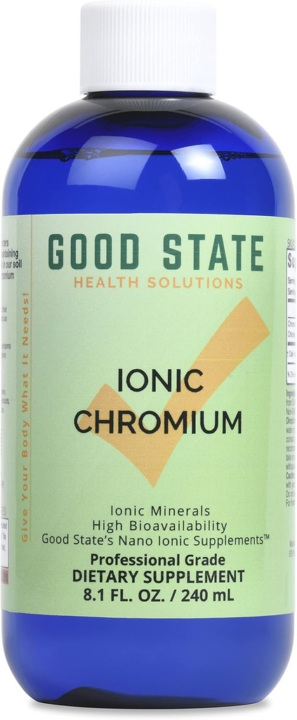 Good State Liquid Ionic Chrom (96 Portionen bei 600 mcg - 8 fl oz)