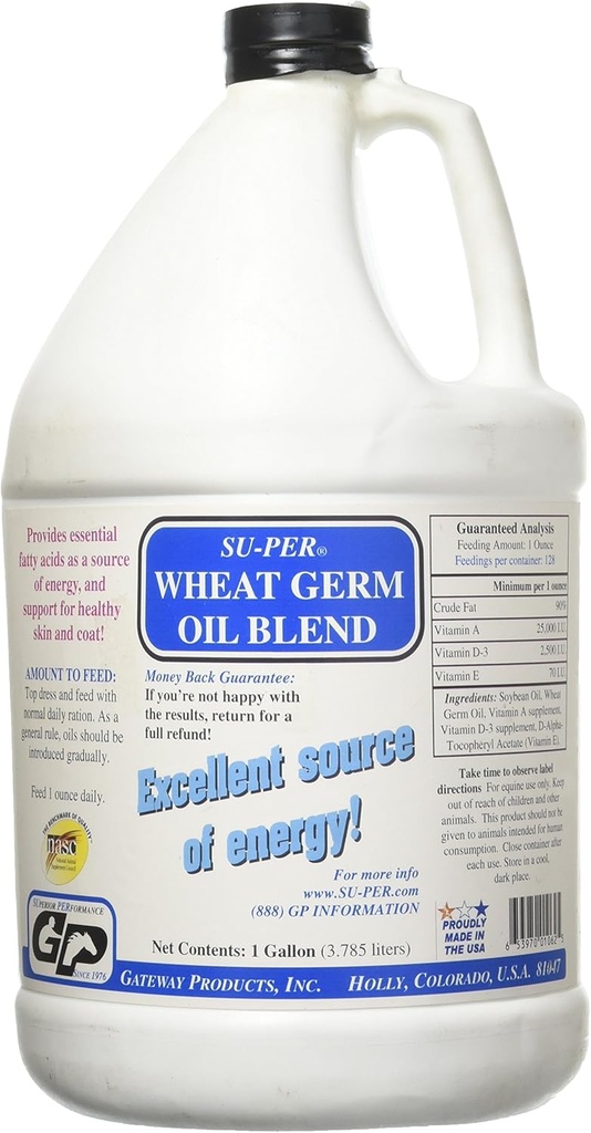 L'huile de germe de blé SUPER Gallon
