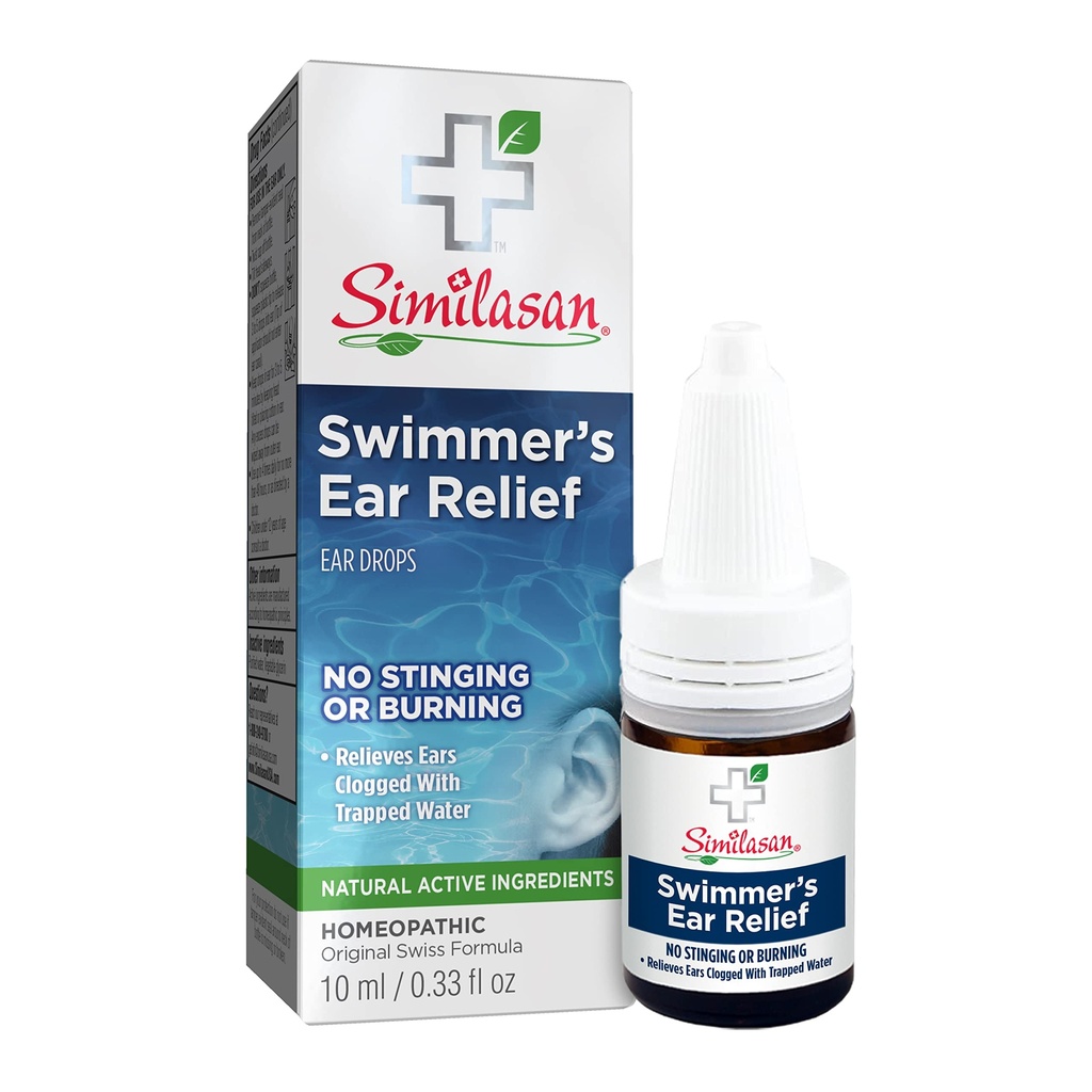 Les gouttes d'oreille de Similasan Swimmer Relief Ear 0.33