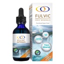 Optimally Organic Water Extracted Fulvic Ionic Minerals X350 - Patentierte BioActive Fulvic Acid, Huminsäure, Trace Minerals, Elektrolyte & Essential Amino Acids - 8+ Month Supply!