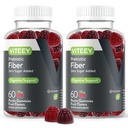 VITEEY Prebiotic Fiber Gummis für Erwachsene, 4g - Gut Health & Digestive Soluble Fiber Supplement Gummies - Zero Sugar Hinzugefügt, Vegan, Gluten-Free - 120 Count
