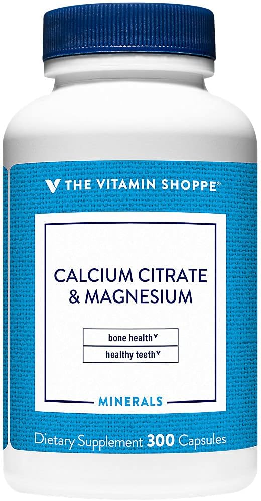 Calcium Citrat & Magnesium (300 Kapseln) von The Vitamin Shoppe