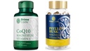 Code Prime CoQ10 250mg avec Magnésium Glycinate et Vitamine E, Psyllium Musk Capsules avec Citrate de magnésium et Vitamine C