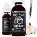 Hodgins Harvest Bio Lion's Mane Fruiting Body Extract Tincture - Pilz-Ergänzung für Gehirn Gesundheit und Mental Fokus - Dual Extract Formel - Extra Konzentrat - 2 fl oz Flaschen